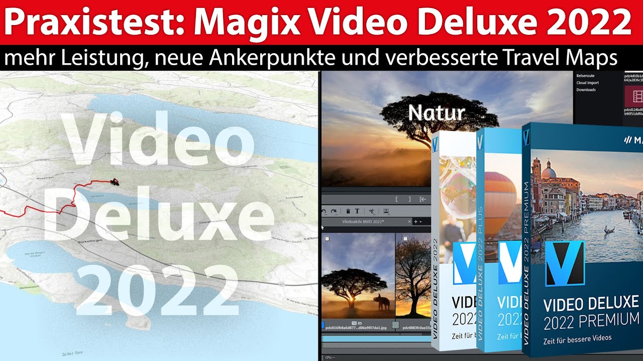 Praxistest und Workshop Magix Video Deluxe 2022: Leistungsvergleich und neue Funktionen