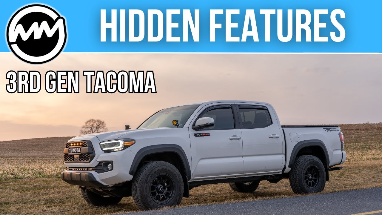 30 особенностей Toyota Tacoma, которые могут вас удивить!