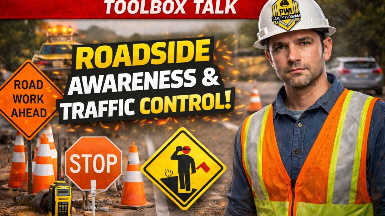 Toolbox Talk: Roadside Awareness & Traffic Control | Prevention with Intention