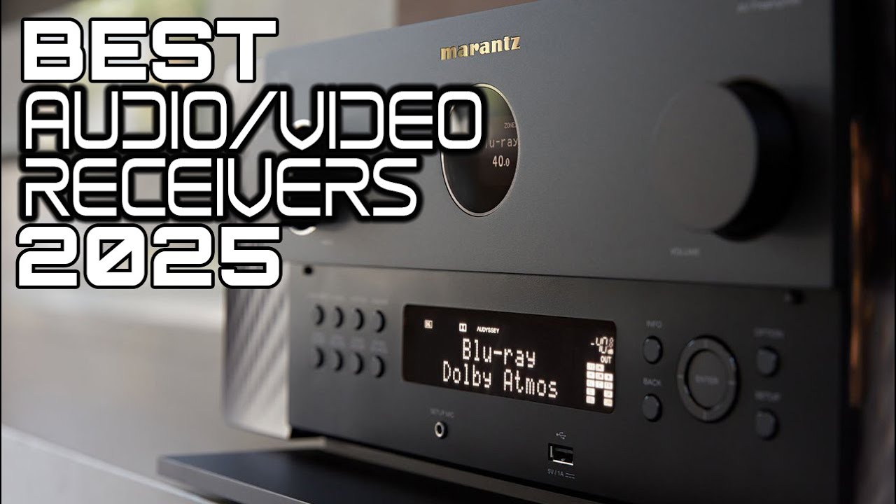 Best AV Receivers 2025 - Top Audio Video Receivers Everyone Needs!