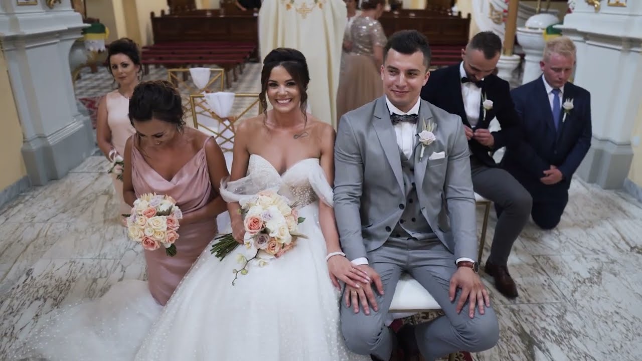 KLIP ŚLUBNY - ANGELIKA I PAWEŁ/SANKTUARIUM MATKI BOŻEJ W JANOWIE LUBELSKIM/ HOTEL JANÓW