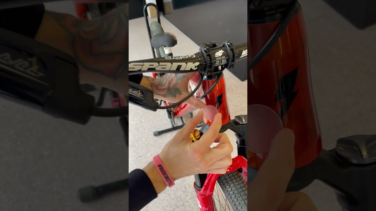 ✅ Installing AMS Cable Protection on a High-End MTB | Product Review & Setup ✅ #dirtjump #bikelife