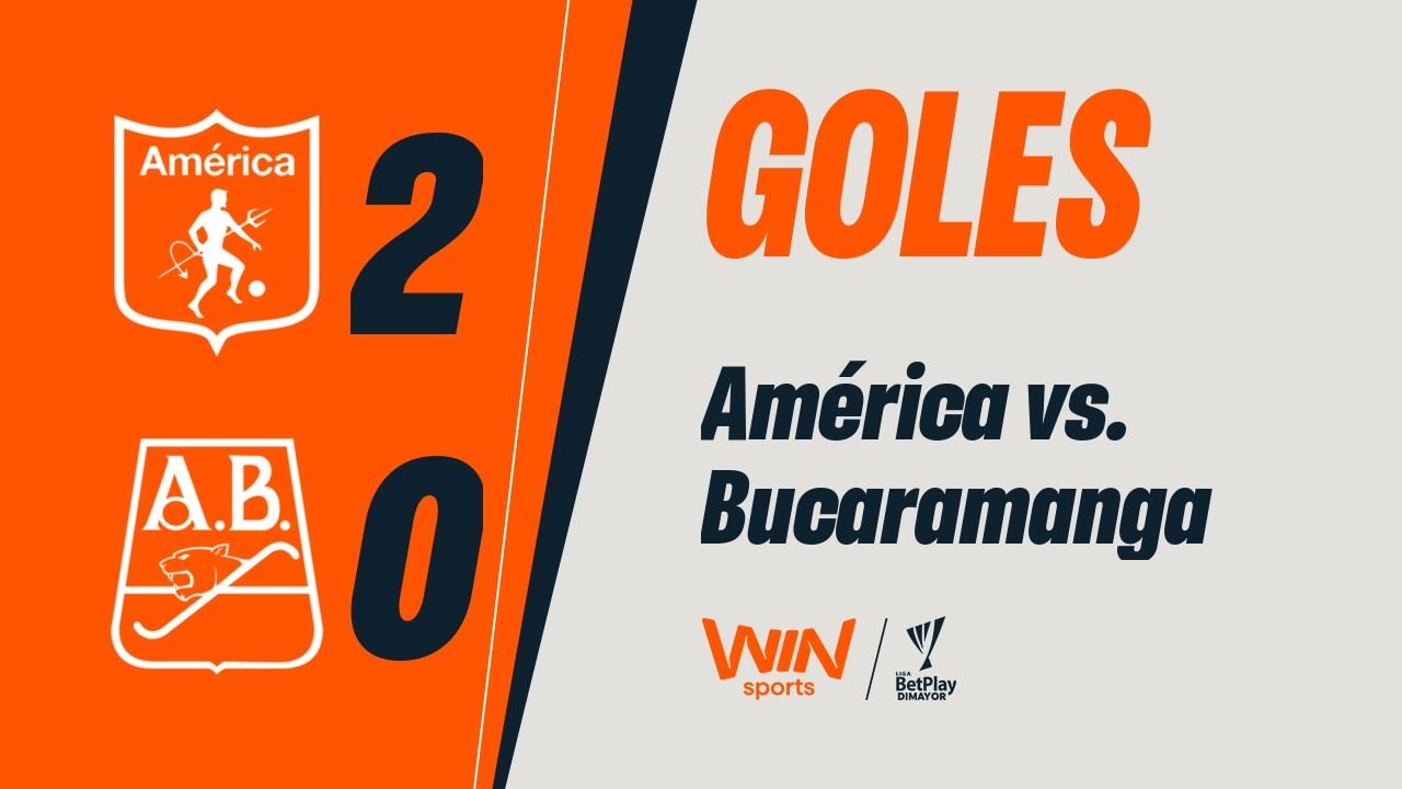 Am&eacute;rica vs. Bucaramanga (goles) | Liga BetPlay Dimayor 2026-1 | Fecha 15