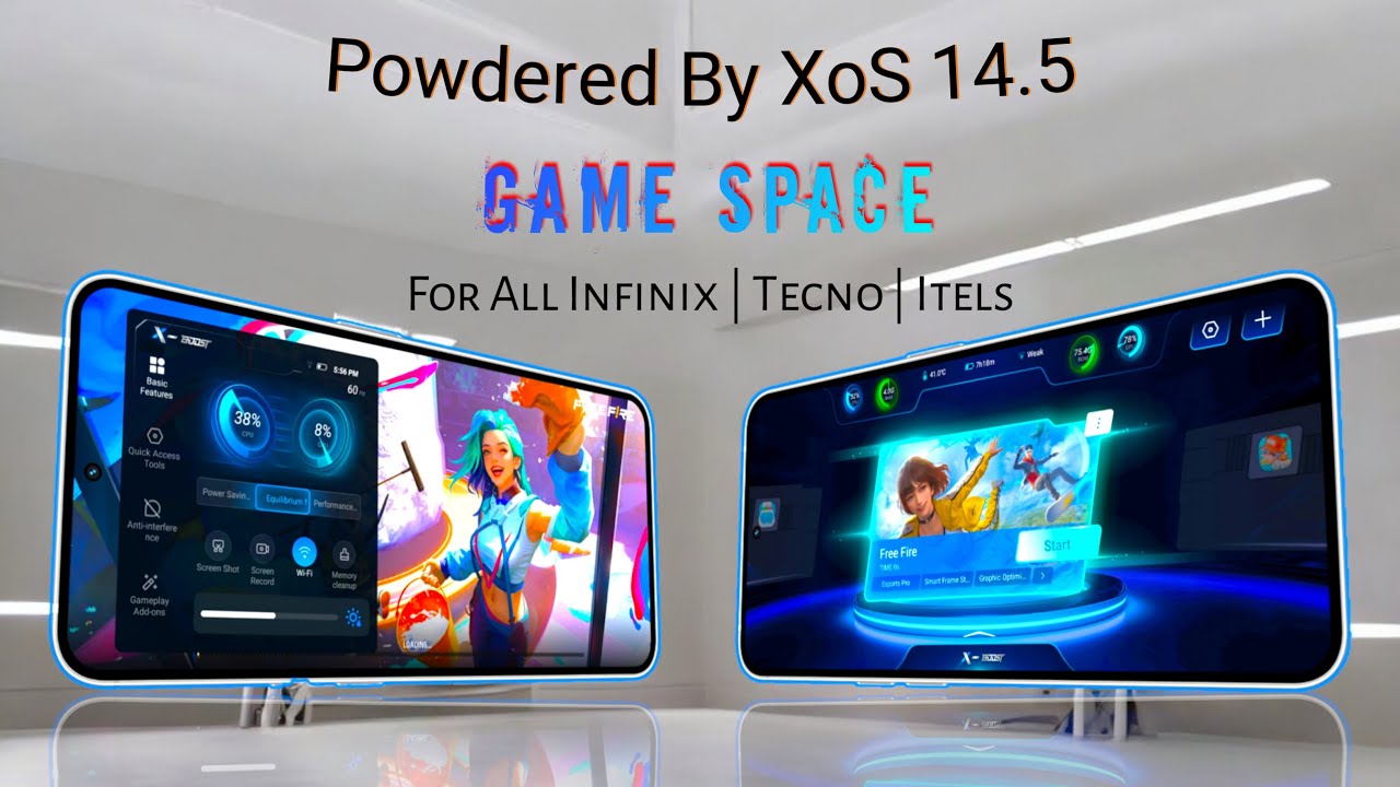 Infinix New Xarena Game Space от XoS 14 5 для всех устройств Infinix