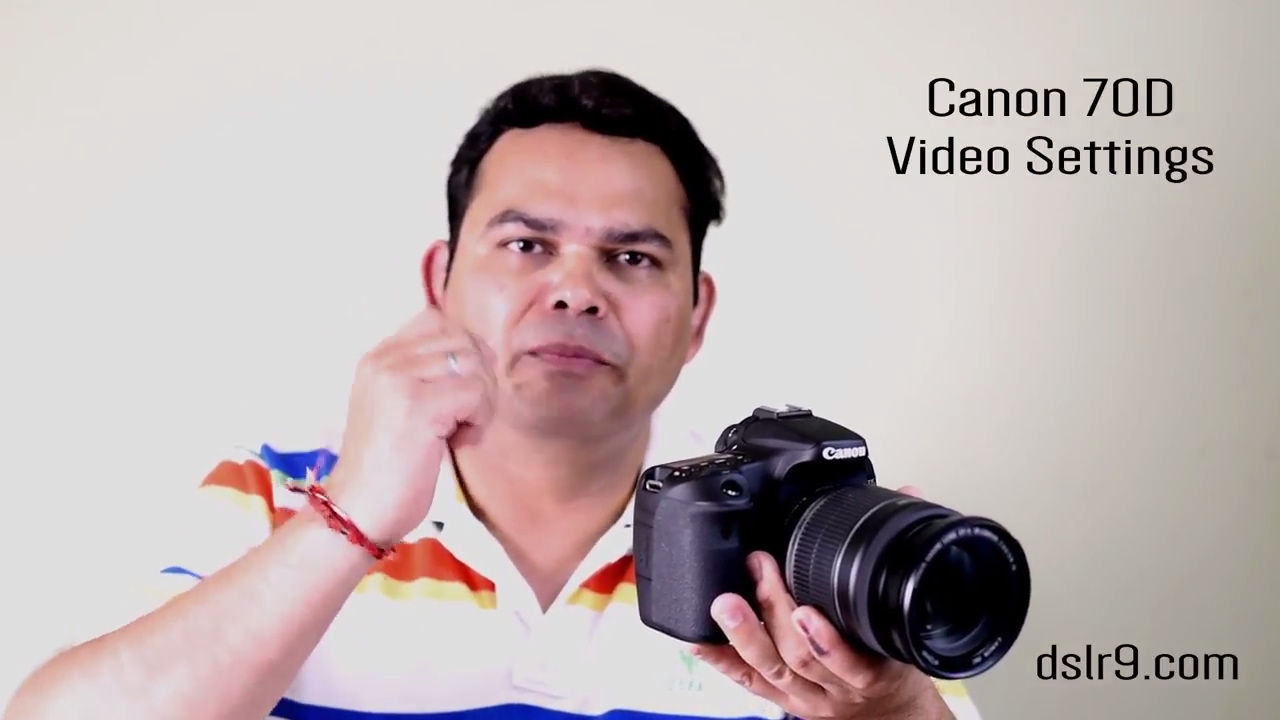 Video Settings for Canon 70D (Hindi)