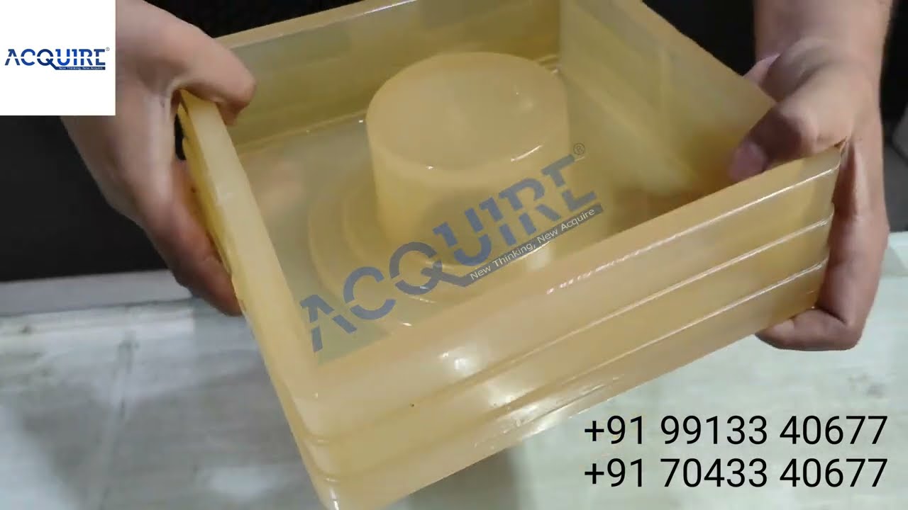 Acquire Curl Breeze Block PVC Rubber Mould 8