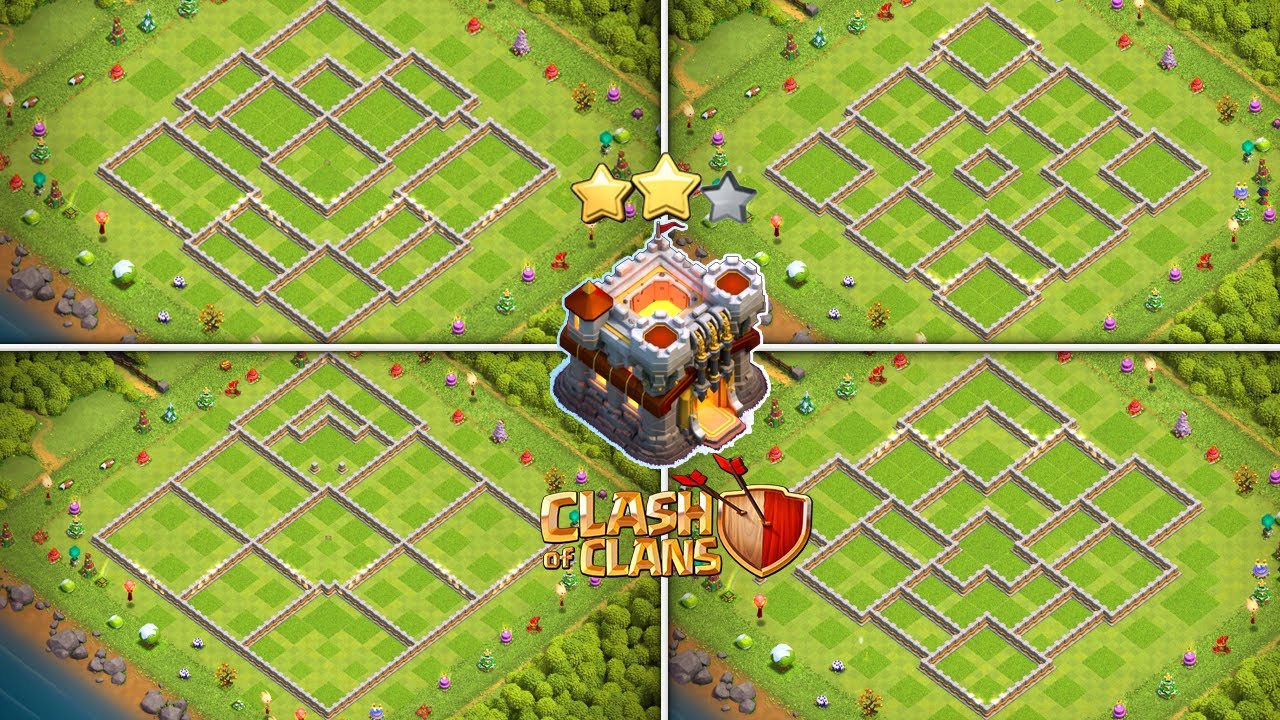 TOP 10 MELHORES LAYOUTS CV11 PARA FARM 2024 COM LINK ( TOP 10 BEST TH11 FARMING BASE DESIGN + LINK)