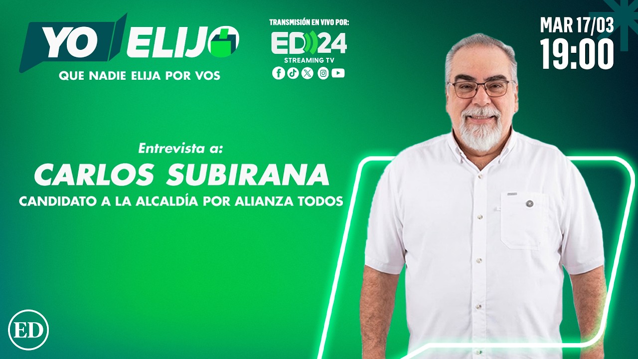 #YoElijoVIVO | ¨Entrevista a Carlos Subirana, candidato a la Alcaldía¨