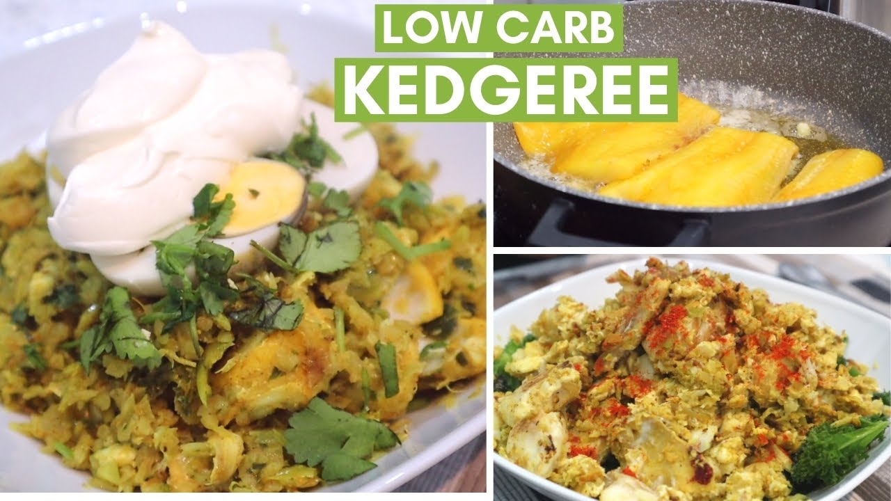 Low Carb Kedgeree: Cauliflower / Broccoli Rice