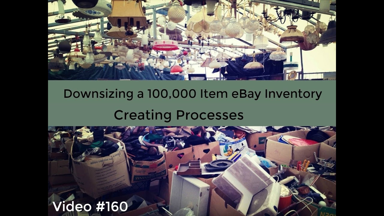 Creating Processes for Selling 100,000 Items on eBay