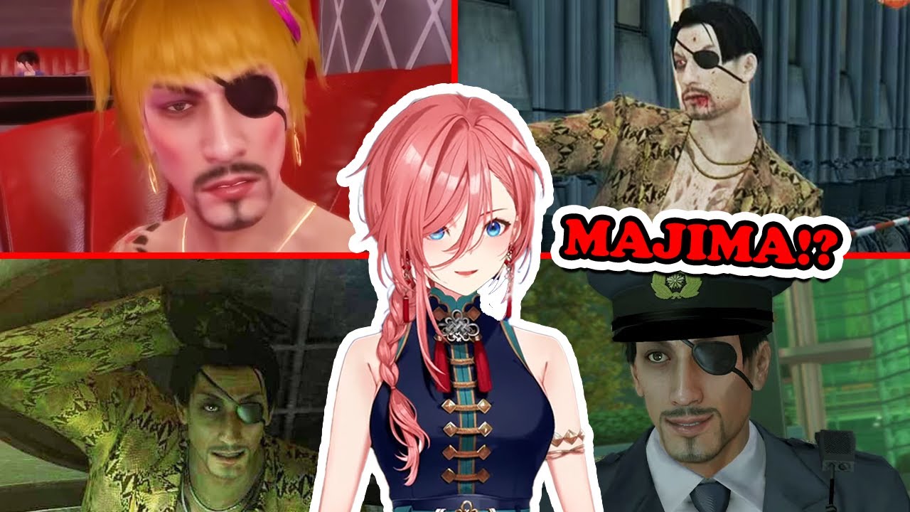 Lui Reaction To The Majima Everywhere In Yakuza Kiwami [ Hololive ]