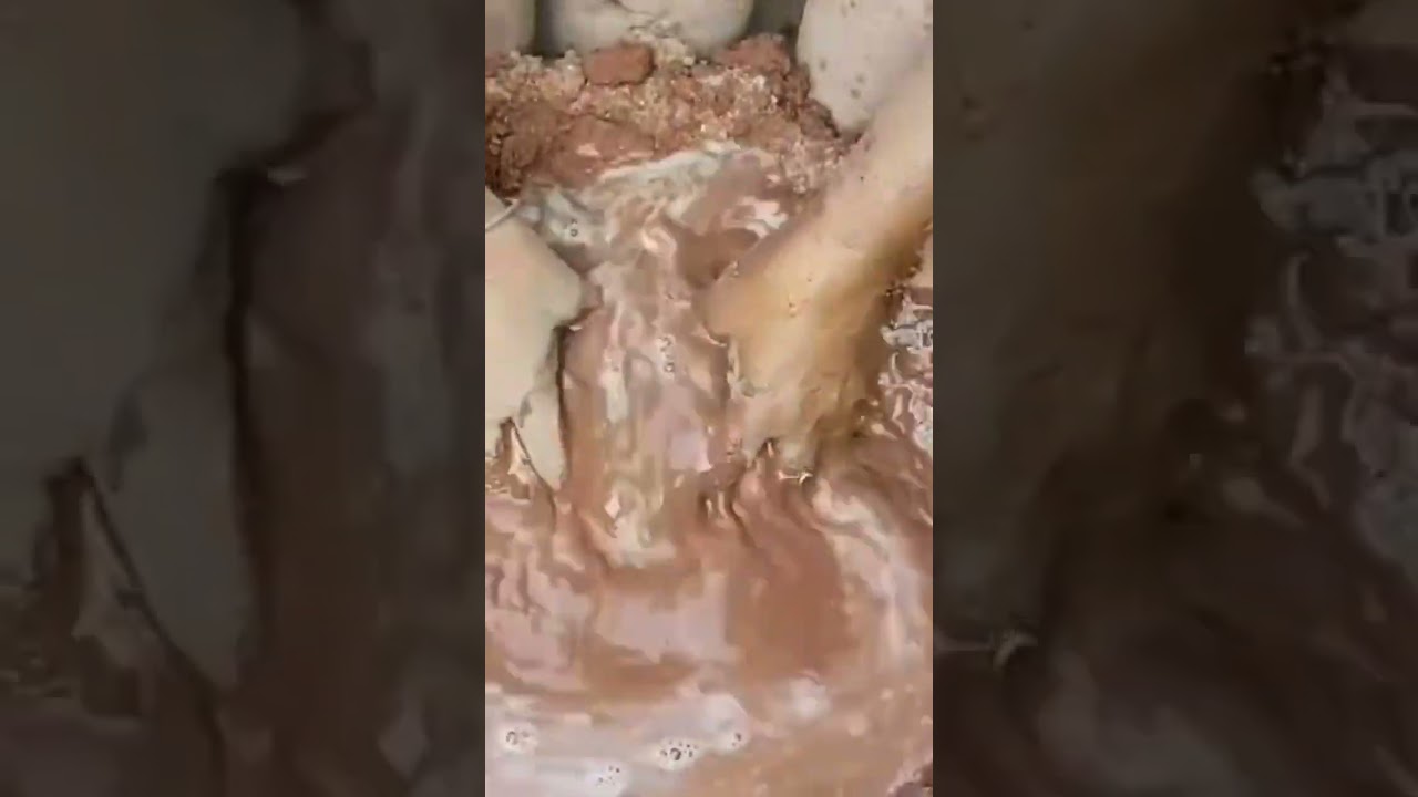 Paste Play #asmr #redsand #asmrsounds #crumblingvideos #ytshorts #viral