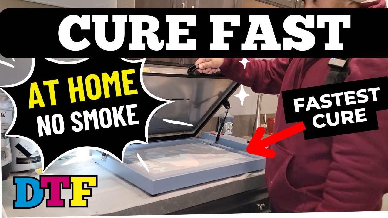 Best Way to Cure DTF Prints at Home | Heat Press vs. Heat Mat vs. Oven Epson ET-8550 DTF Printing