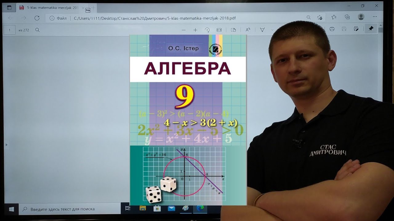 2.10. Найпростіші перетворення графіків функцій. Алгебра 9 Істер Вольвач С. Д.