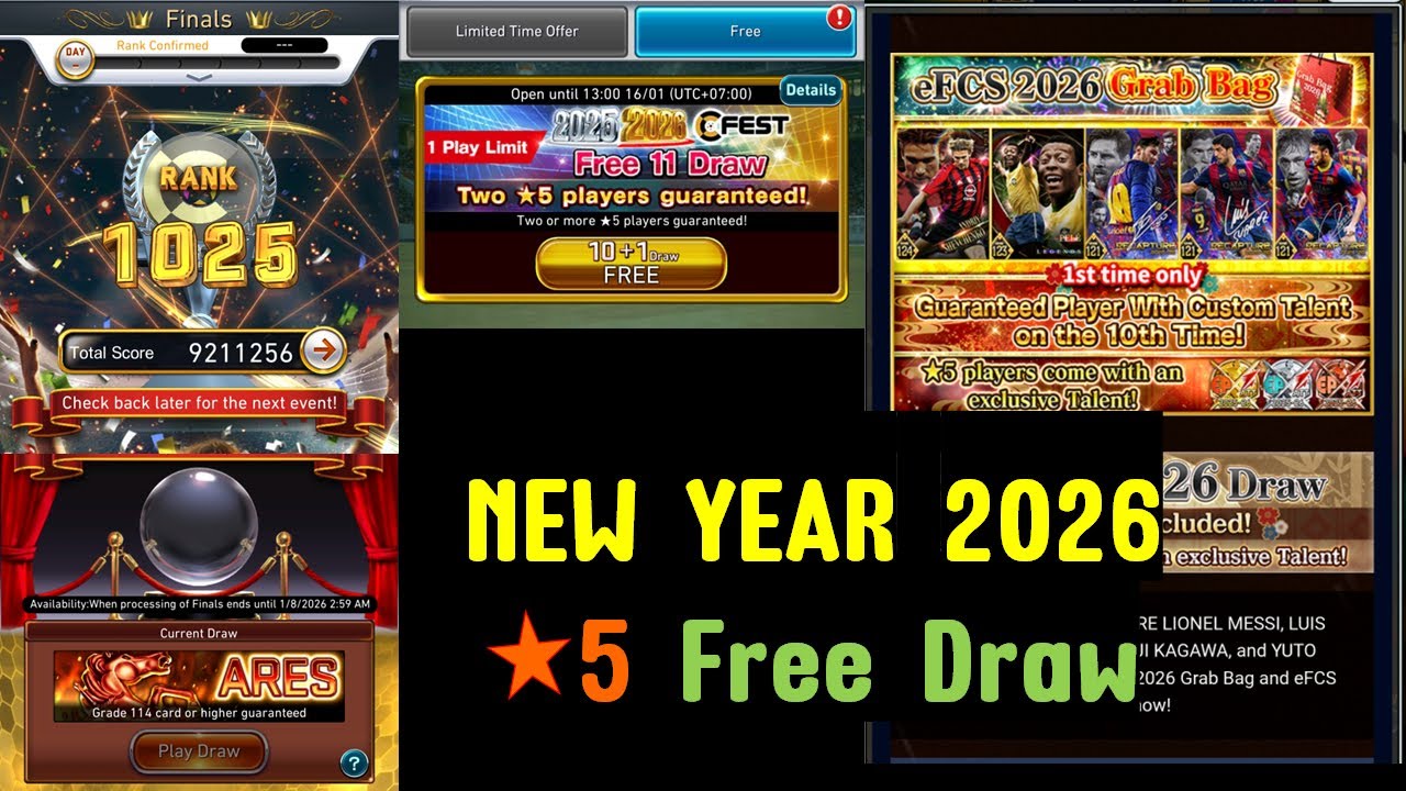 EFCS【eFootball™ ウイコレ CHAMPION SQUADS】FEST CHAMPIONSHIP FINALS DEC 2025 NO.1025 ARES DRAW : EP028