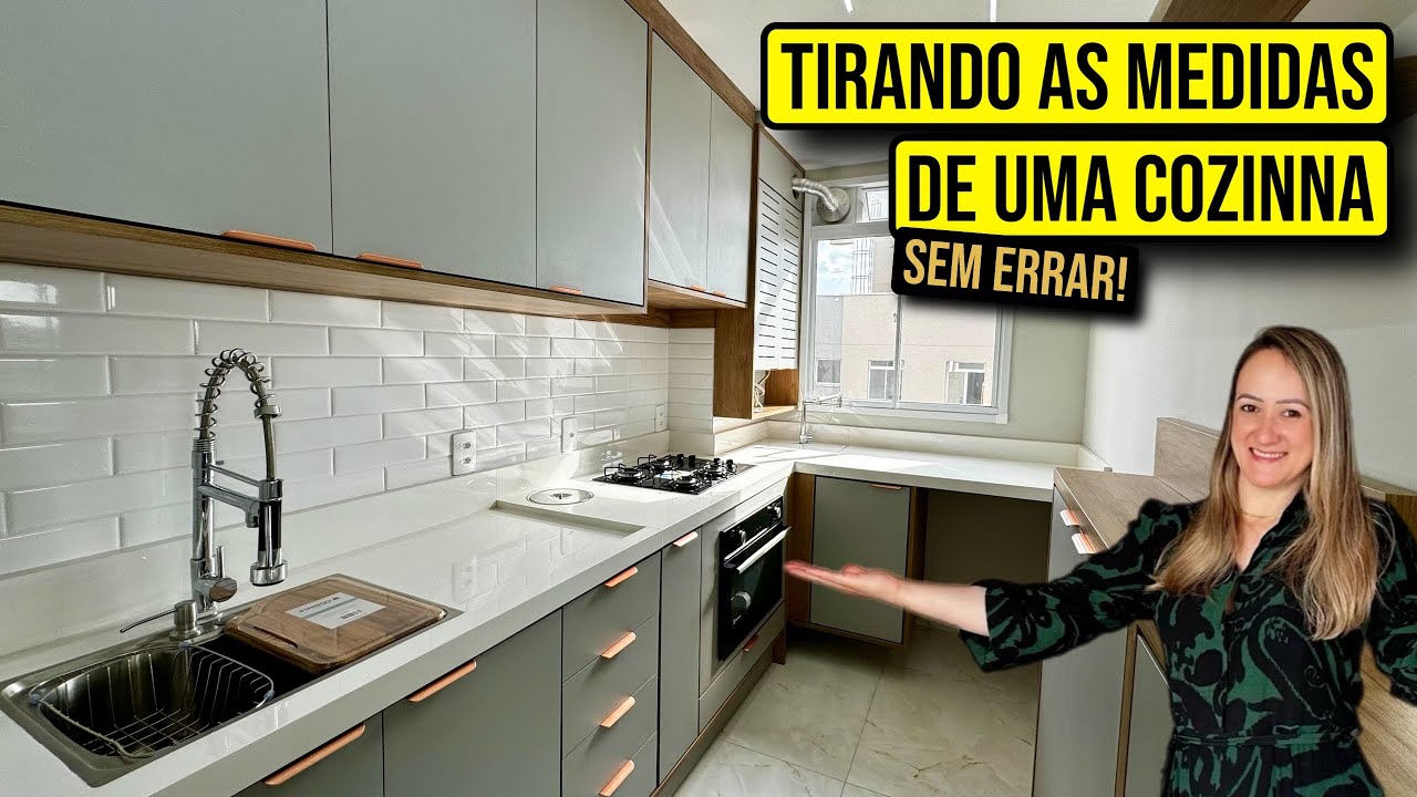 Prieto Móveis - Como Tirar as Medidas Certas para uma Cozinha Planejada