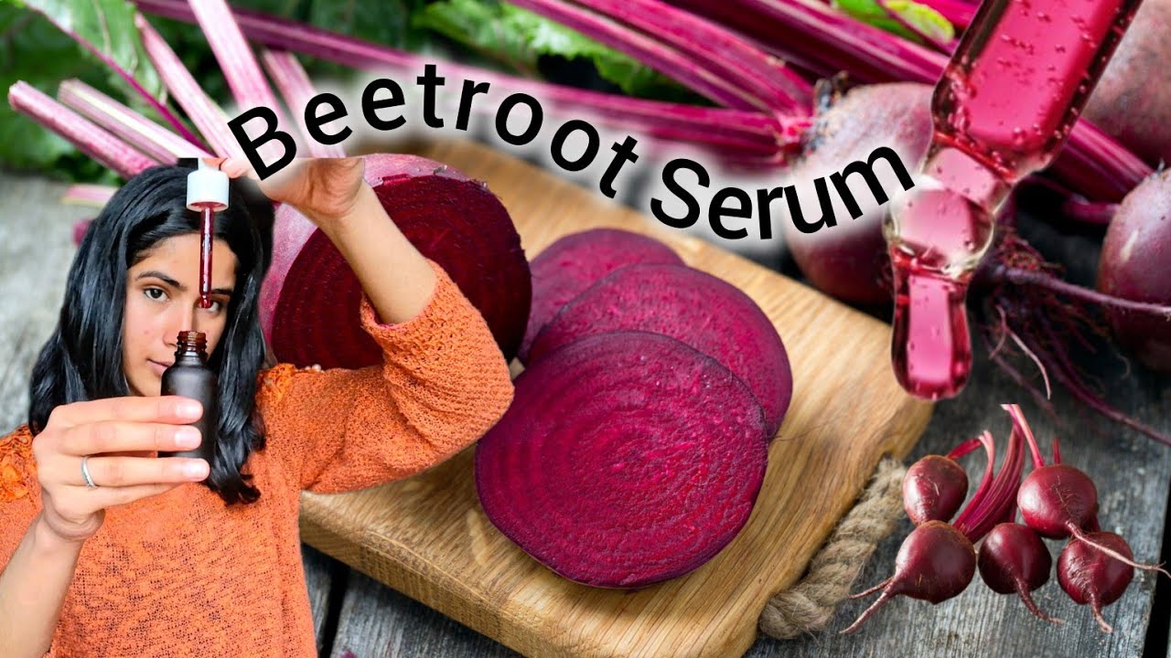 Making Facial Beetroot Serum At Home 🏡 ||
