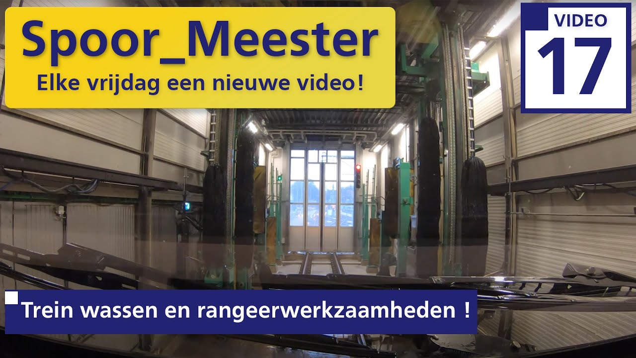 (4K) Cabinerit NS Trein Machinist | Trein wassen en andere rangeerwerkzaamheden (17)