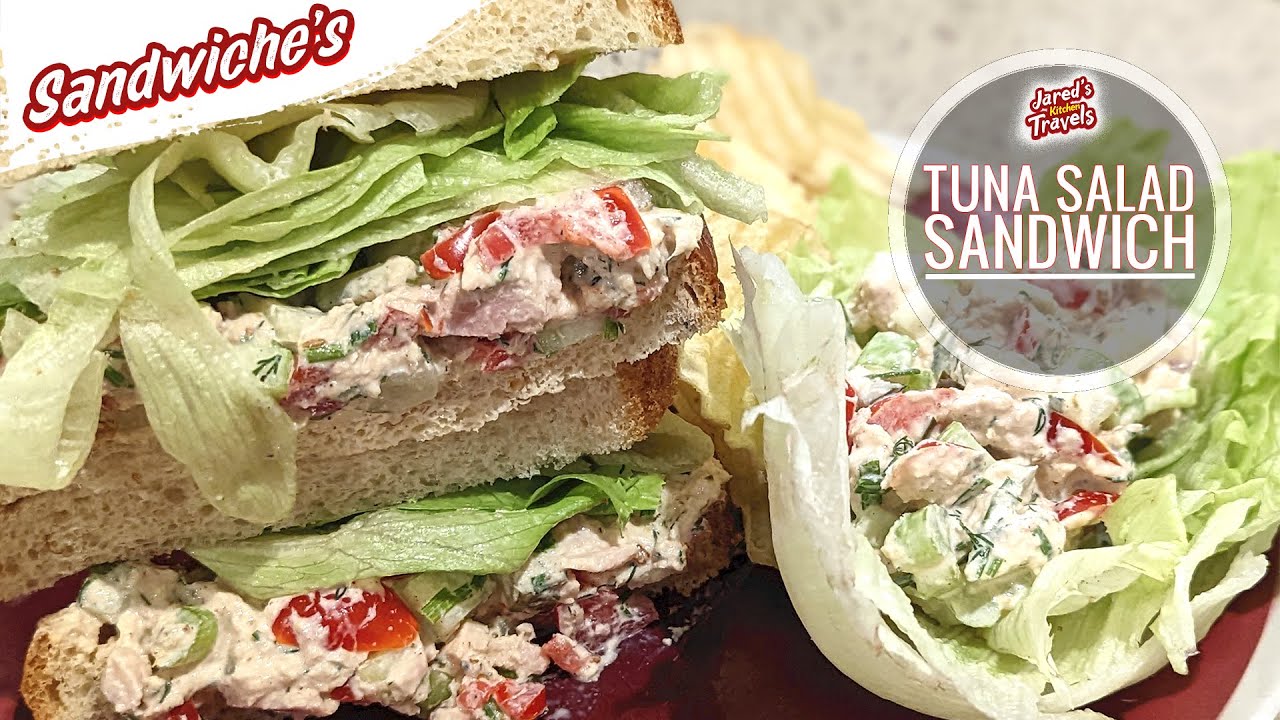 The Best Tuna Salad Sandwich Recipe EVER!!
