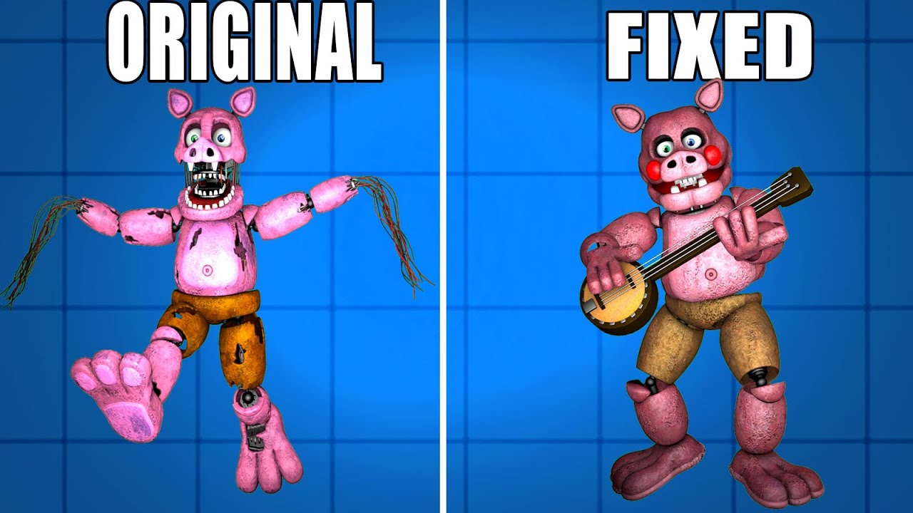 Fixed VS. Broken Ultimate Custom Night FFPS Animatronics [SFM FNAF]