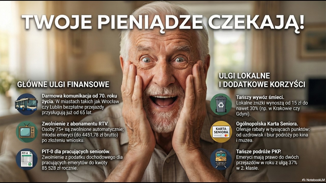 Karta Seniora to ZŁOTO! 💰 Jak oszczędzić 500 zł miesięcznie?