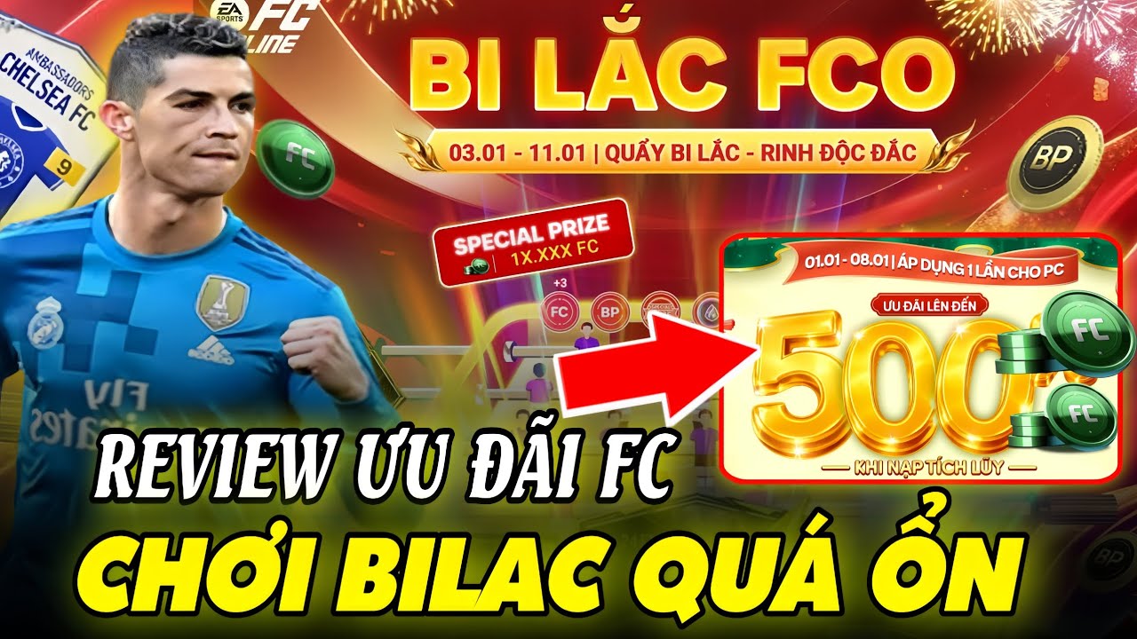 FC ONLINE | REVIEW ƯU ĐÃI NẠP VÀ CHƠI BILAC QUÁ NGON LUÔN | XCM FC