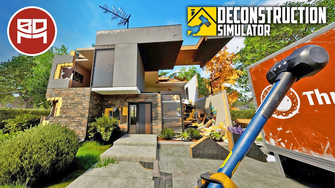 J'OUVRE MON ENTREPRISE DE DÉMOLITION (Deconstruction Simulator) - Gameplay FR