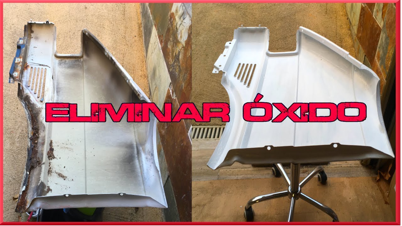 ¿CÓMO REPARAR ÓXIDOS de un coche OXIDADO? Restaurar aleta