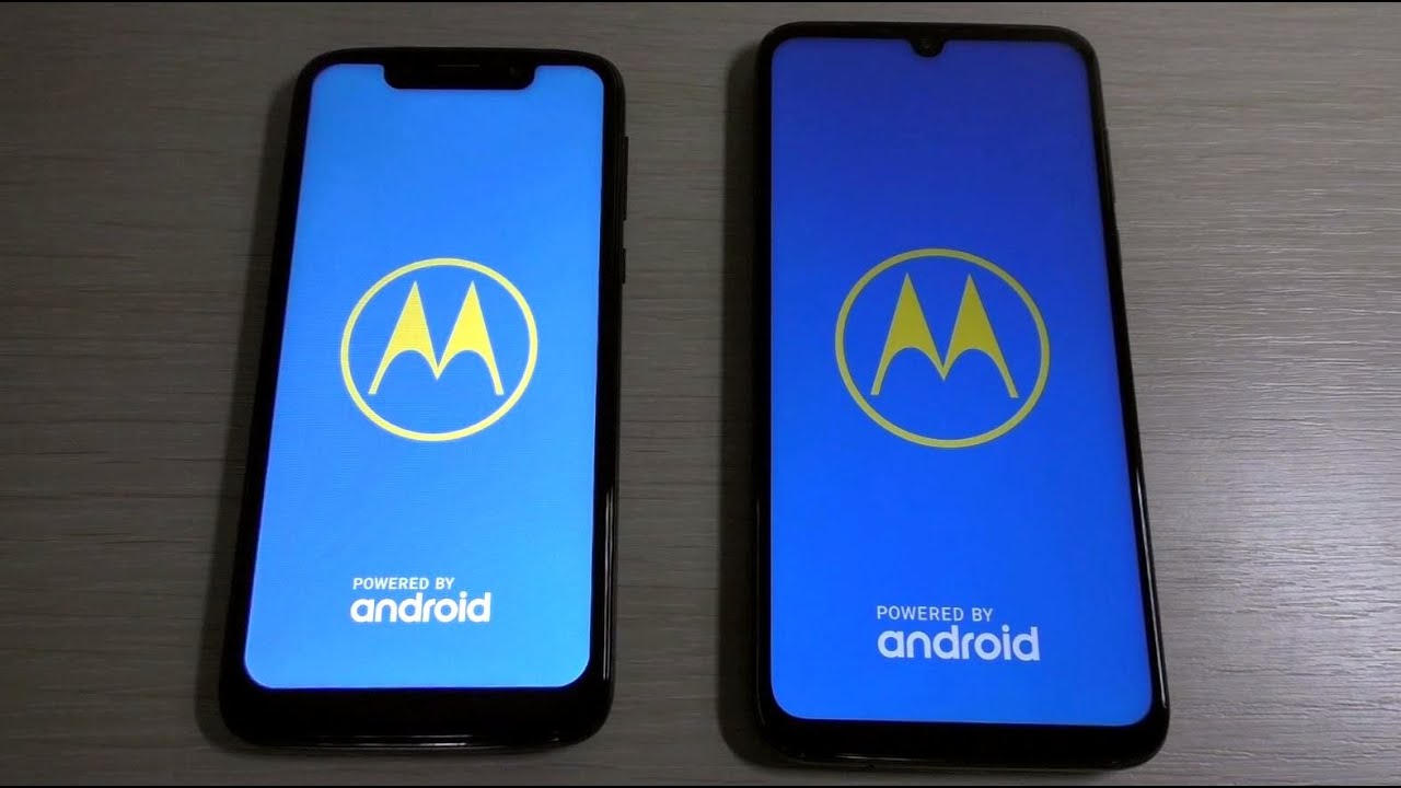 Motorola Moto G7 Play vs G8 Plus Bootanimation