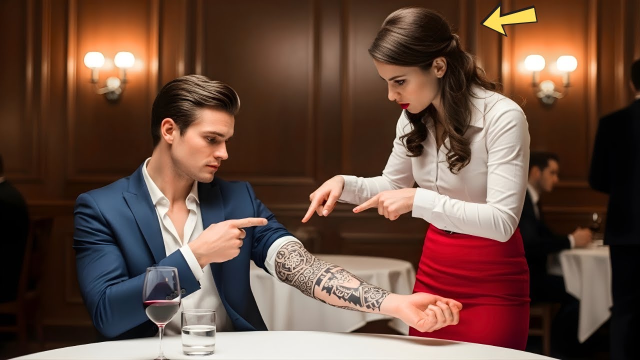 „Mein verschollener Bruder hatte dasselbe Tattoo“, sagte die Kellnerin – der Milliardär erstarrte