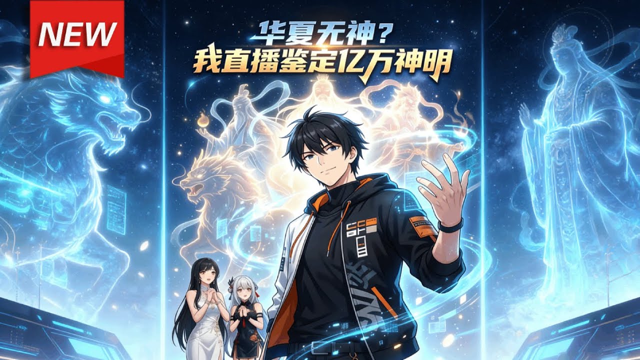 MULTISUB📢新番上线《华夏无神？我直播鉴定亿万神明》第1~60集丨穿越绑定直播鉴神系统！一个嘉年华解锁华夏神明真名，嫦娥、孙悟空、李白接连觉醒，SSS级神宠、神具拿到手软！#破晓动漫社