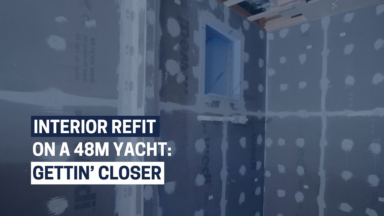 Interior Refit on a 48m Yacht: Gettin' Closer and Closer | ptw Shipyard