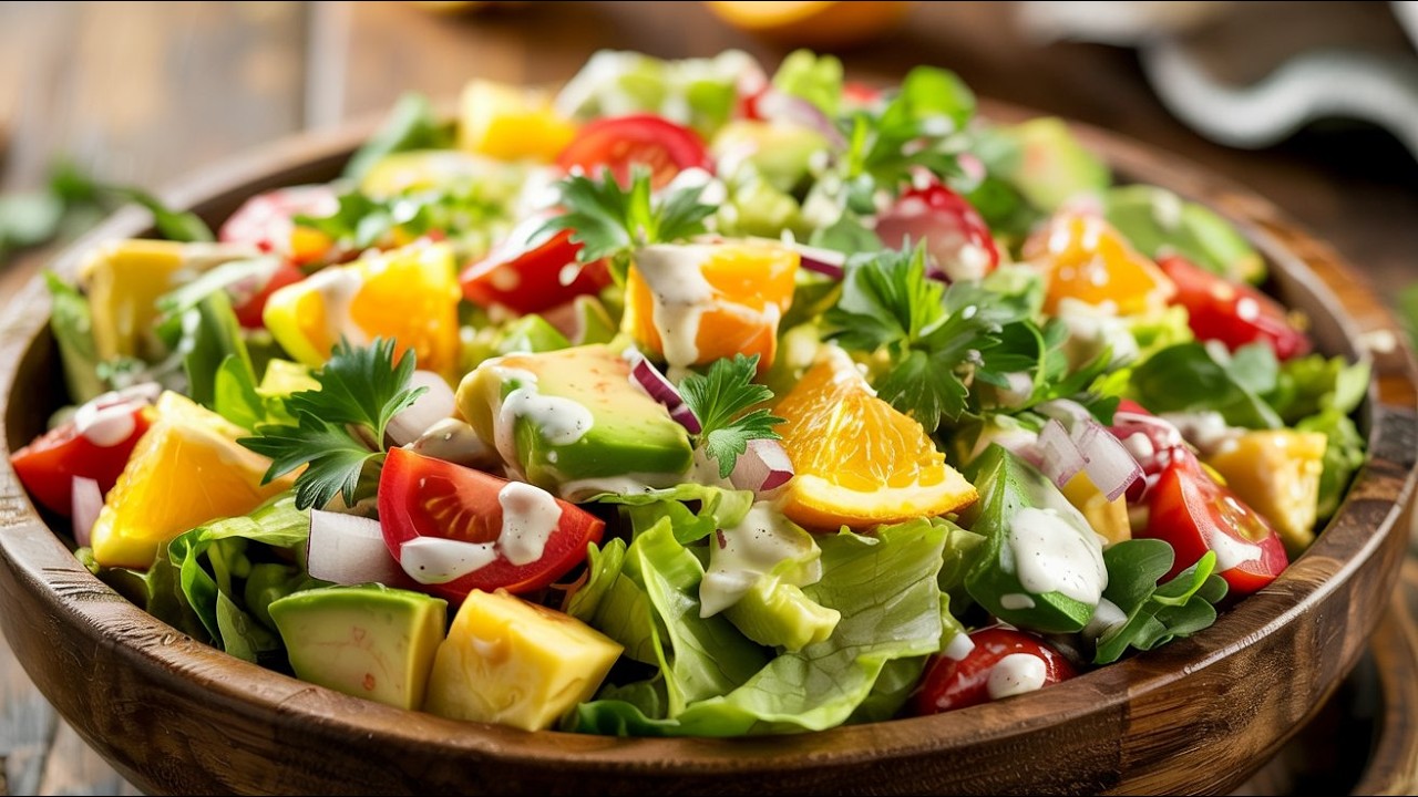 La ensalada jugosa de lechuga y pi&ntilde;a que preparo cuando quiero algo fresco y realmente delicioso 🍍