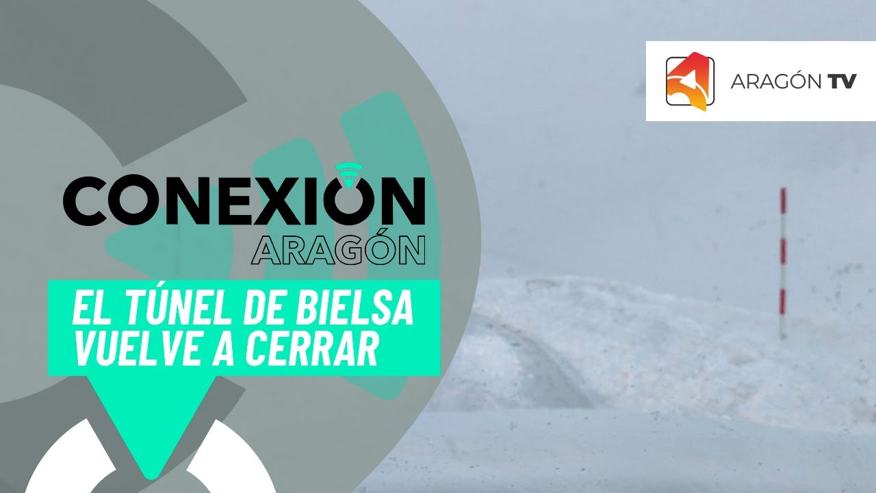 La nieve vuelve a cerrar el túnel de Bielsa