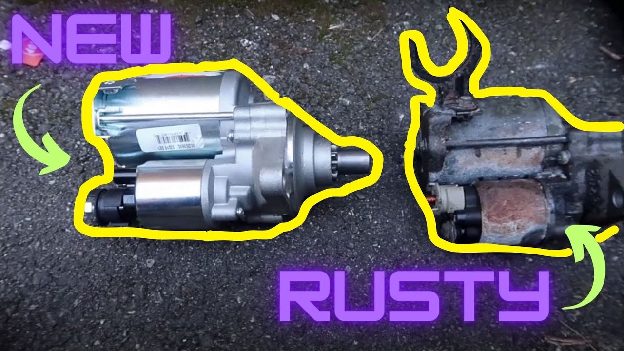Honda Prelude: Automatic transmission starter replacement