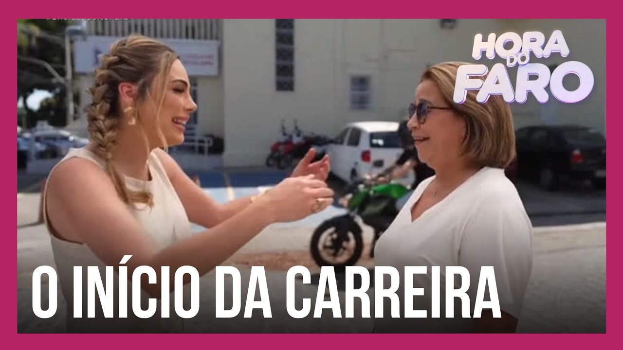 Rachel Sheherazade visita afiliada da RECORD e relembra início da profissão