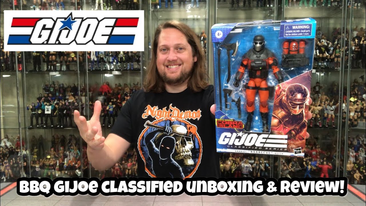Barbecue GIJOE Classified Cobra Island Exclusive Unboxing & Review!