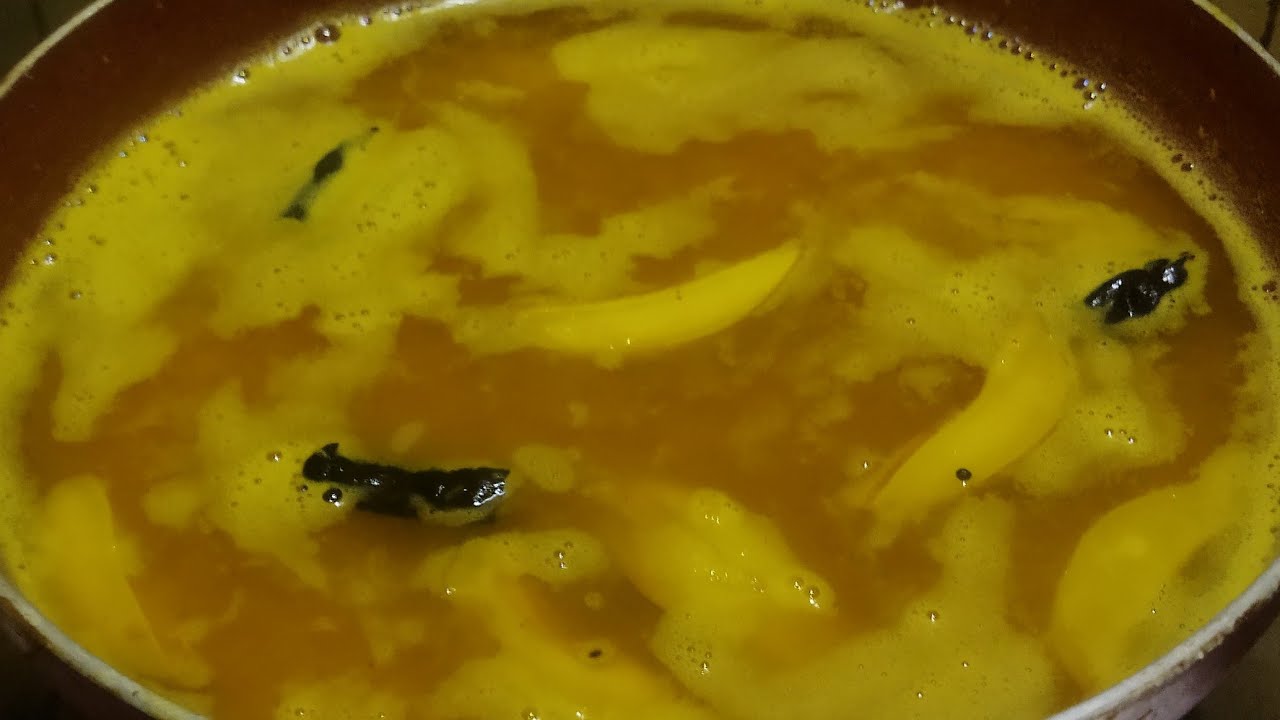 আম দিয়ে টক ডাল। Tok Dal Recipe.