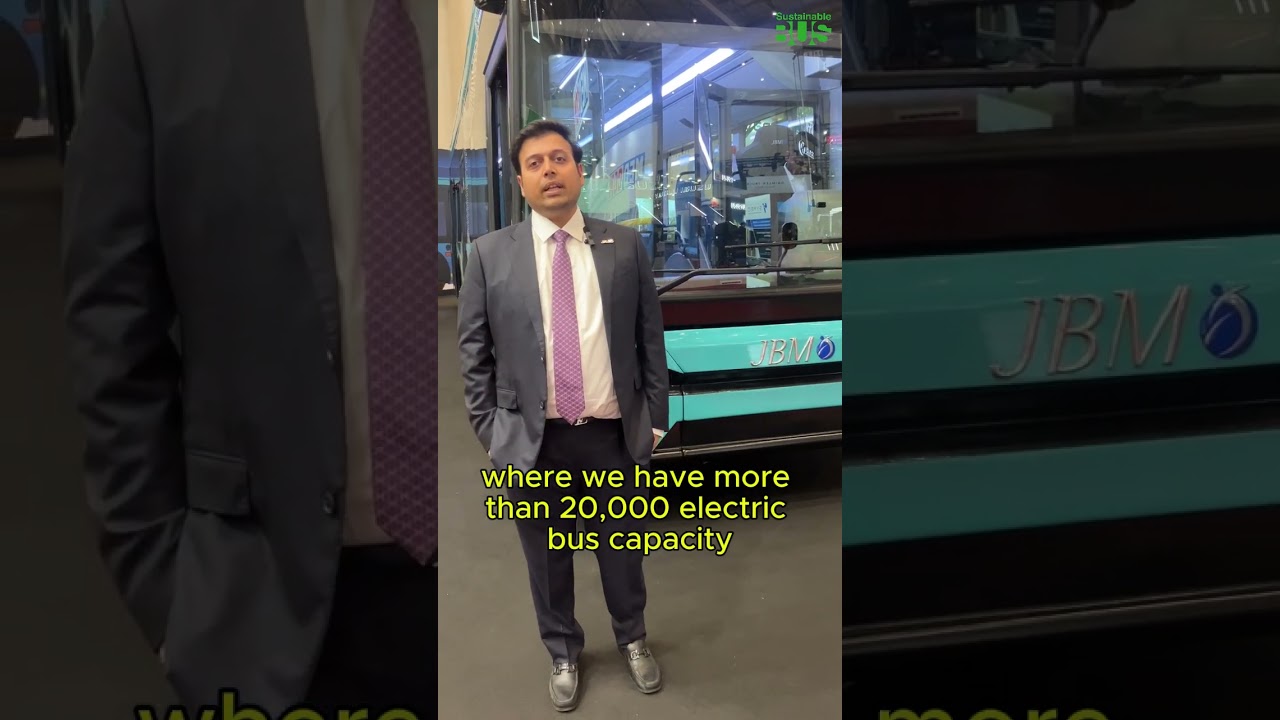 JBM launches Ecolife electric bus model for Europe at UITP Summit 2025