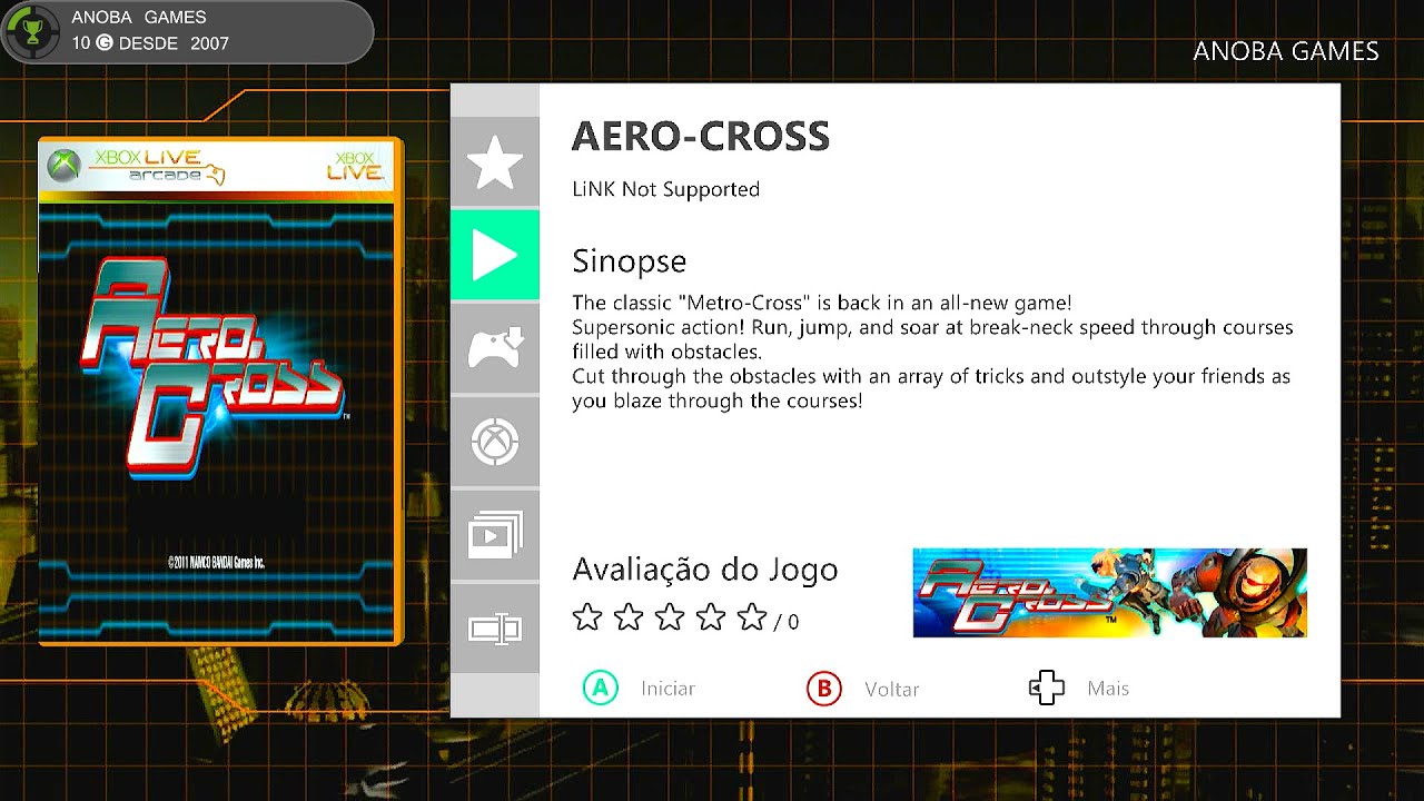 Aero-Cross (Metro-Cross 2) (Xbox 360)