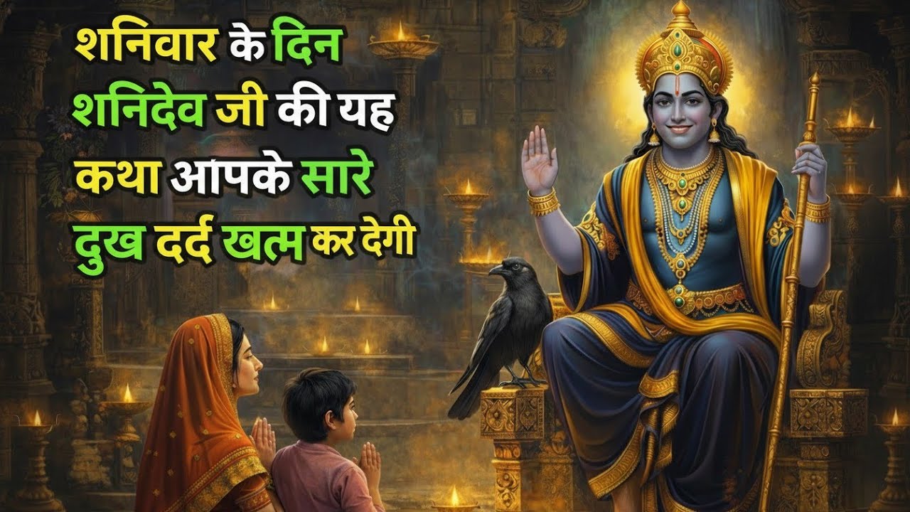 शनिदेव जी की यह कथा एक बार सुनने से आपके और आपके परिवार से सारी बुरी नजर खत्म हो जाती है | Shanidev