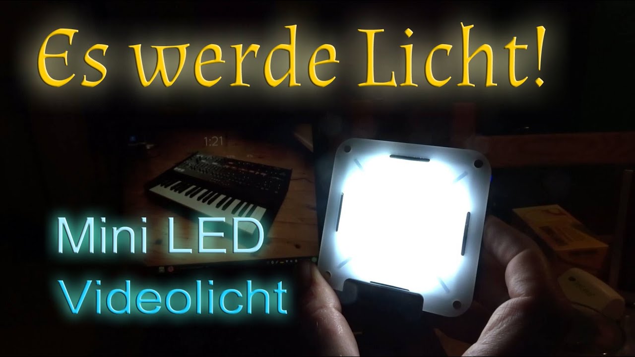 Neewer SL-12 Mini LED Video Lampe Licht Beleuchtung Makro Fotografie