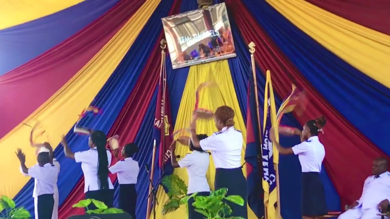 Onward Christian Soldier - kakamega Citadel Junior Miss Timbres brigade
