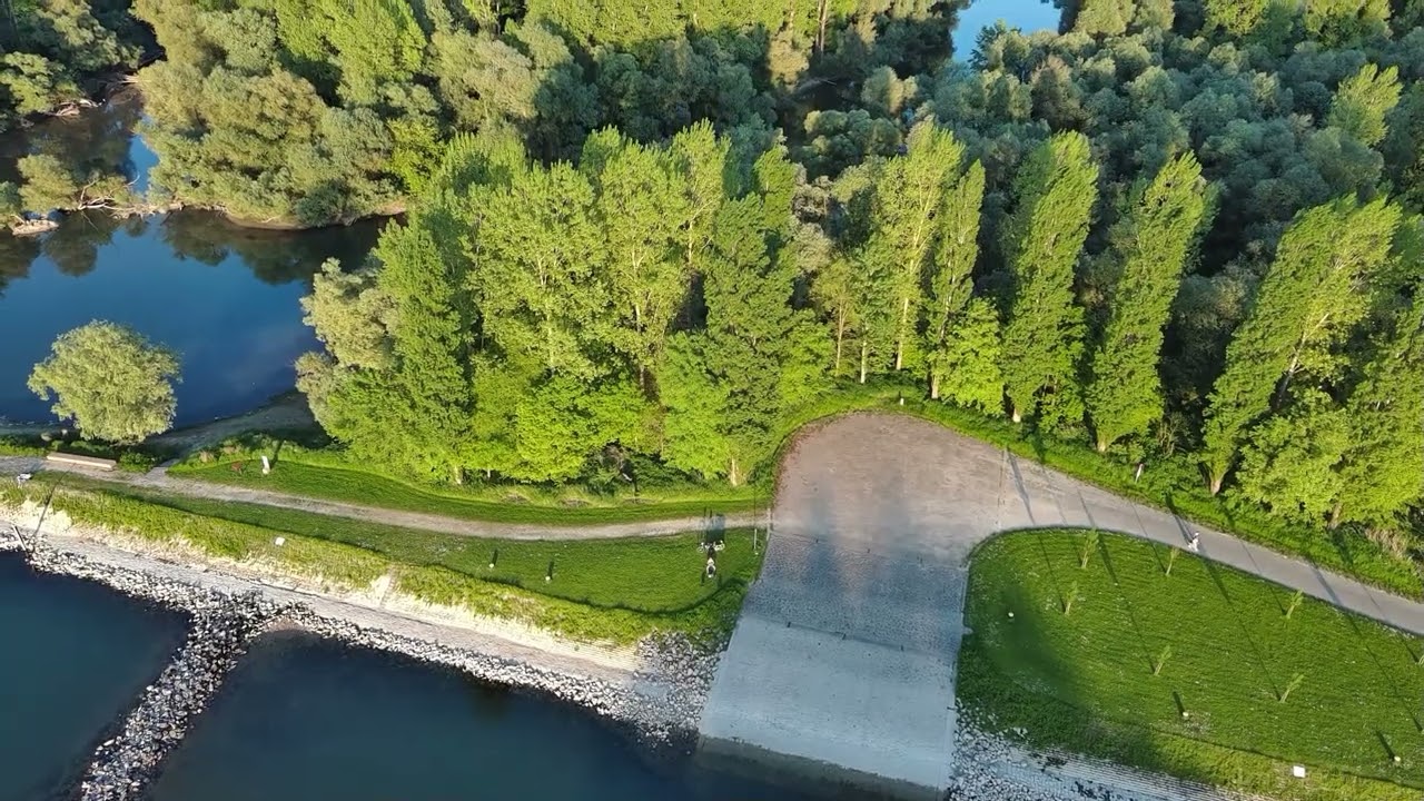 NATO Rampe am Rhein bei Plittersdorf