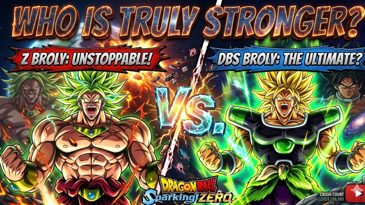 Z Broly is UNSTOPPABLE! 😱 DBS vs Z Broly Comparison in Sparking! ZERO