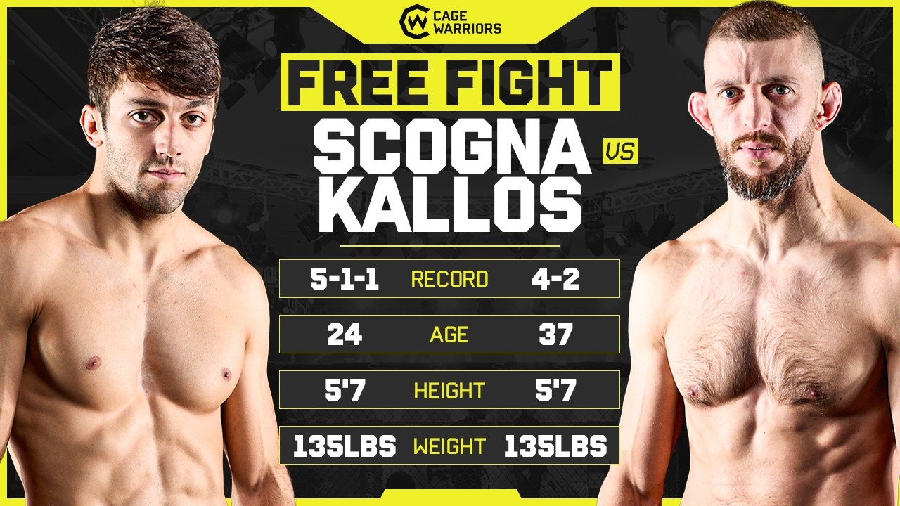 VICIOUS LEG KICKS 😫 | Damiano Scogna vs. Richard Kallos | CW 201 Unplugged | FREE FIGHT