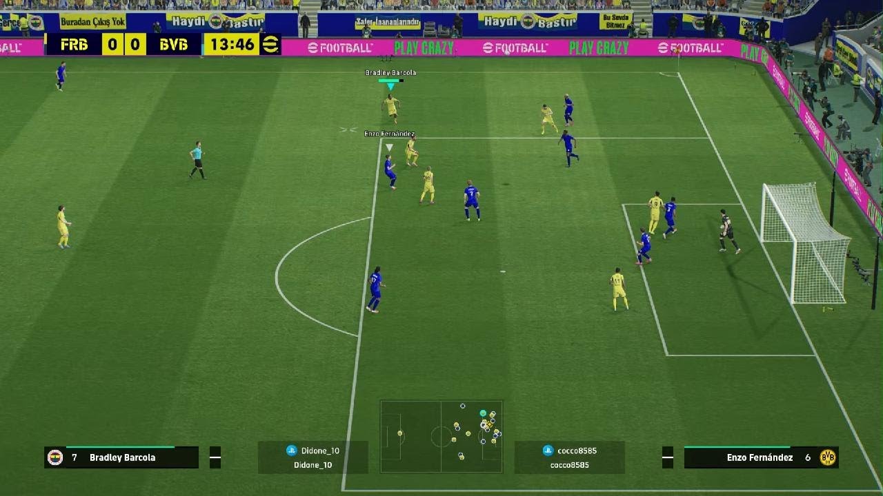 Fenerbace vs borussia serie b