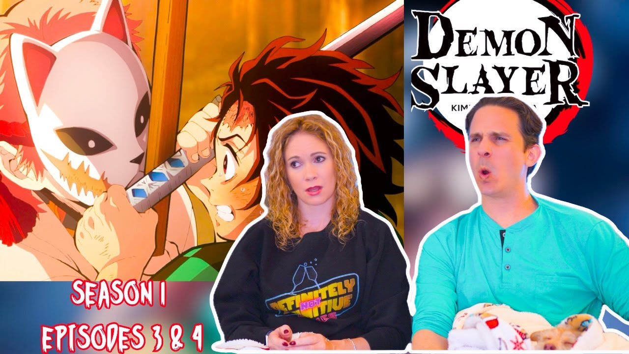 Demon Slayer Season 1 Reaction | Episodes 3 & 4 | DUB