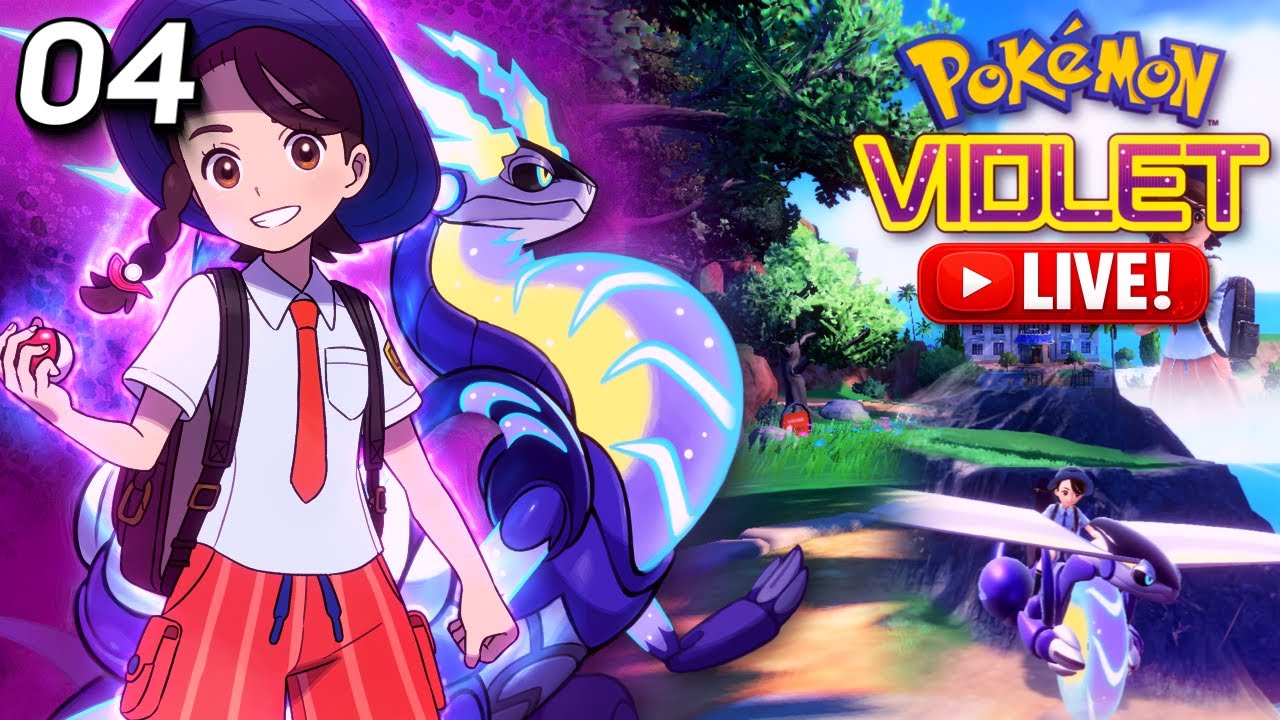 🚨LIVE POKEMON VIOLET #4