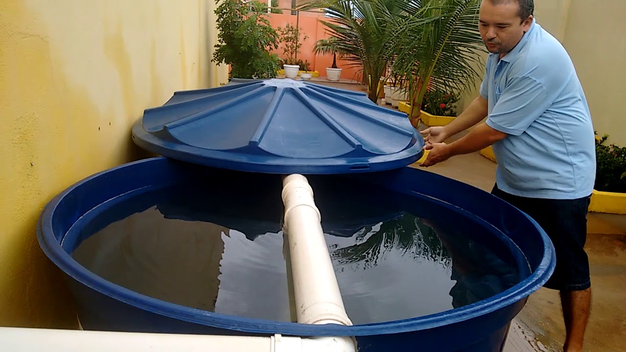 Sistema para captação de água de chuva